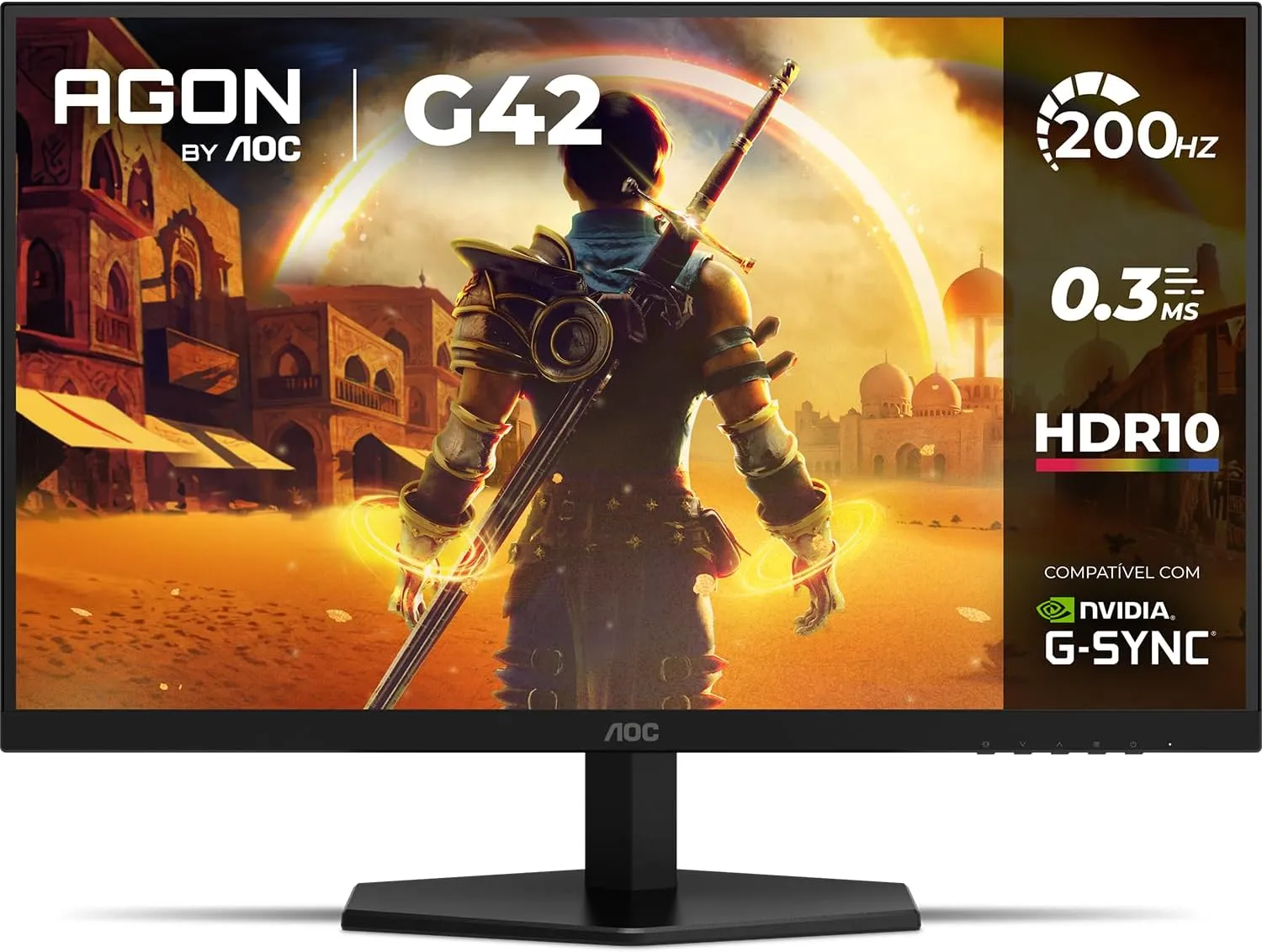 Review Monitor Gamer AOC AGON G42 27' (2026): Vale a Pena?
